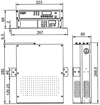 FMST-FXR061吸氣式感煙火災(zāi)
探測(cè)器與電源橫豎向配圖